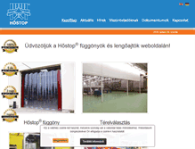 Tablet Screenshot of hostop.hu